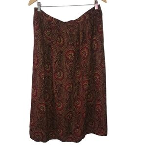 Vintage Sag Harbor Midi skirt with elastic waist